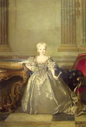 Infanta Maria Ana Victoria de Borbón, 1724